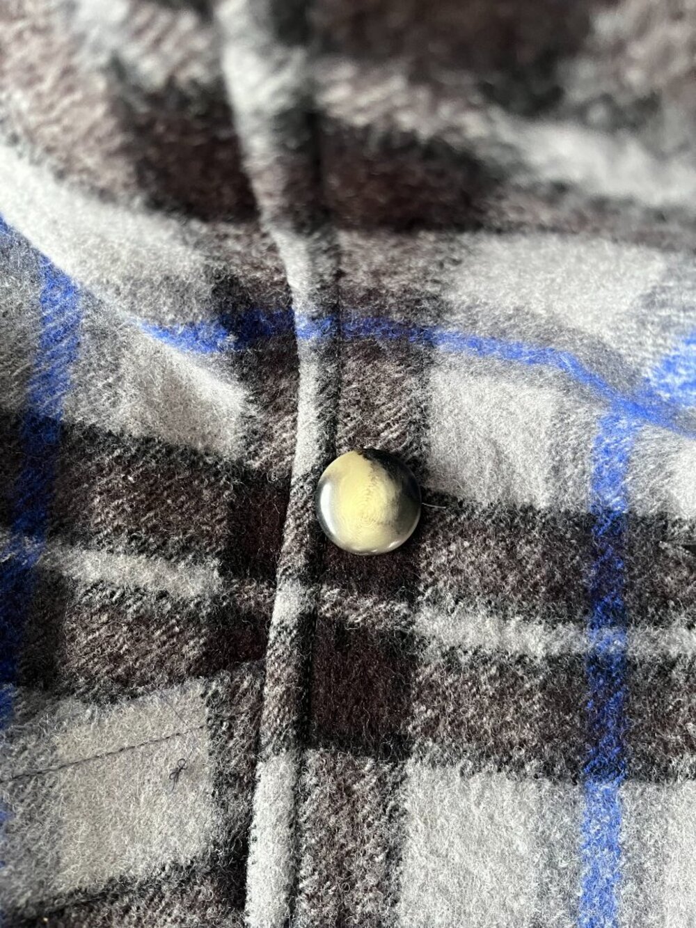 NWT Sezane Viktor Coat Prairie Check size 2 runs large - Picture 7 of 9